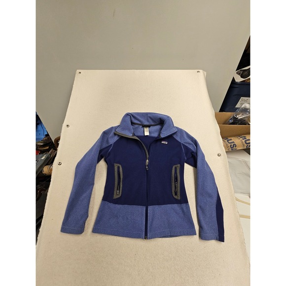 Patagonia Jackets & Blazers - Patagonia Womens Better Sweater Full Zip Fleece‎ Jacket Blue Two Tone Medium